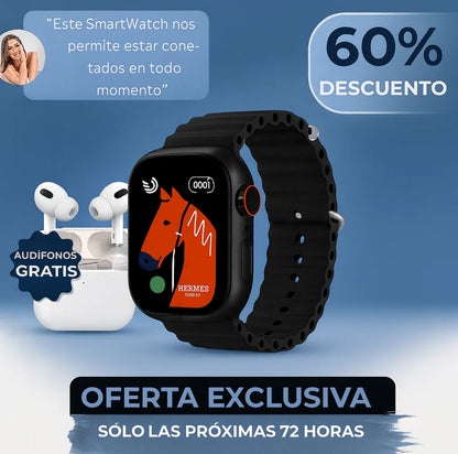 Smartwatch Go Pro™ + Auriculares (GRATIS) - Edición Limitada